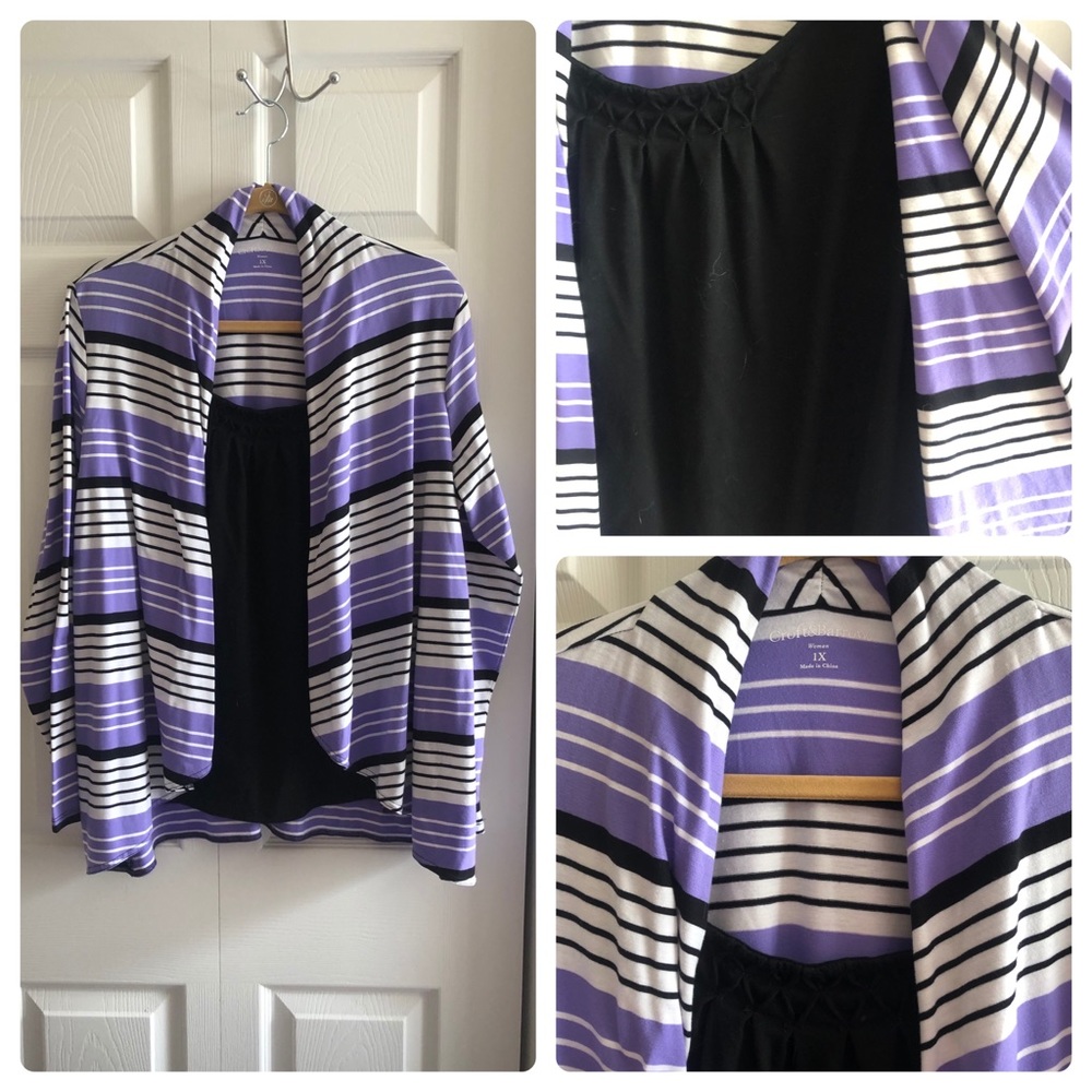 Croft & Borrow 1X Layered Look Top